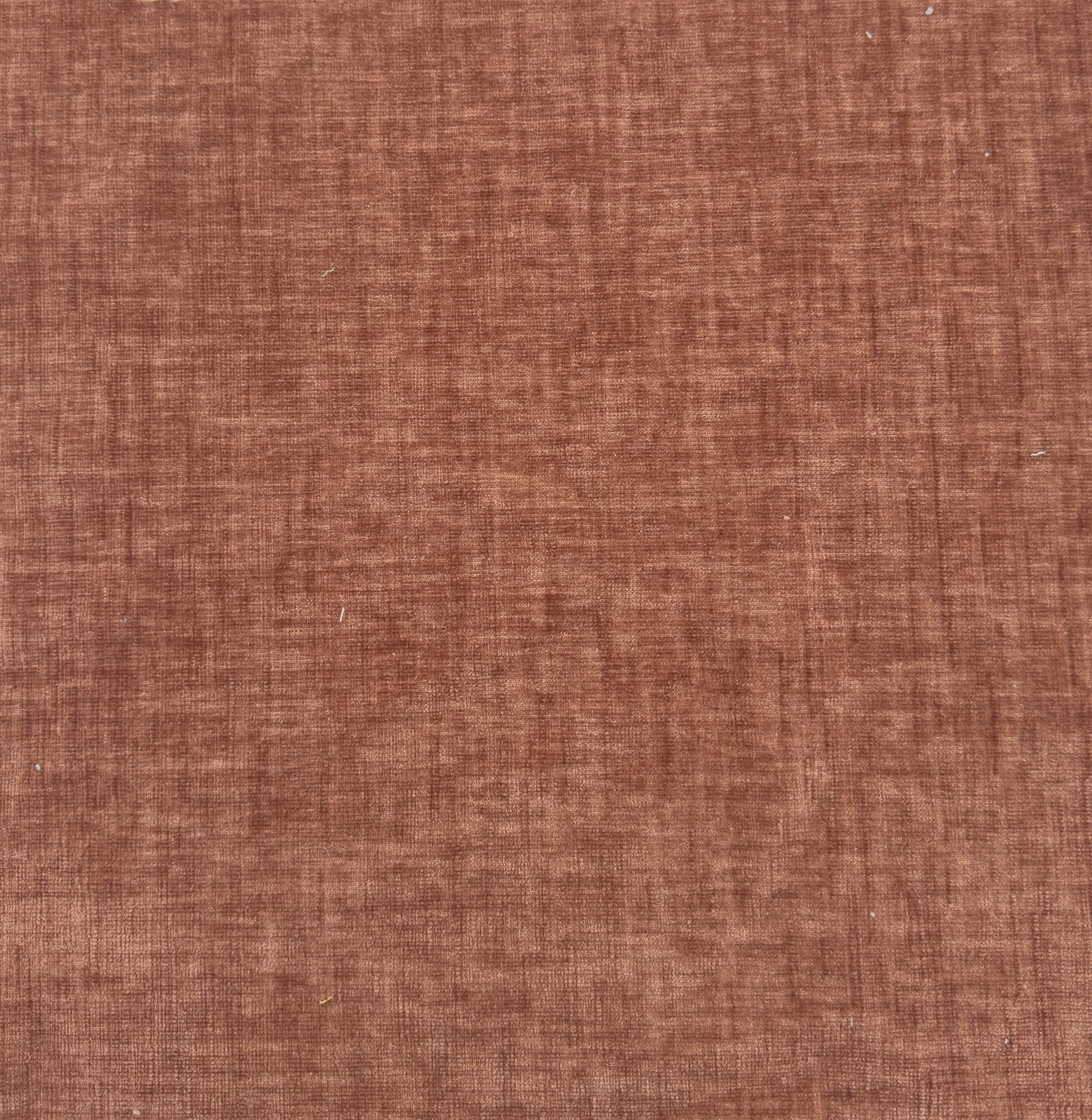 65"H Queen Upholstered Platform Bed - Brown Wooden Legs- Petal Pink Chenille Fabric with White Trim - Image 3